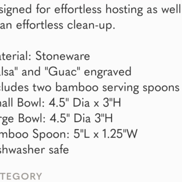 NEW Rae Dunn salsa and guac bowls - Picture 2 of 2